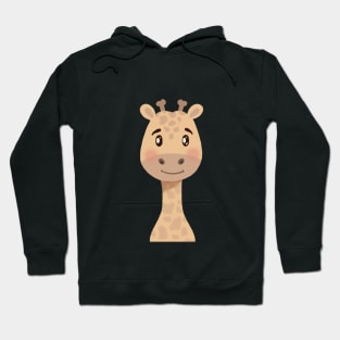 Baby Giraffe Illustration Hoodie